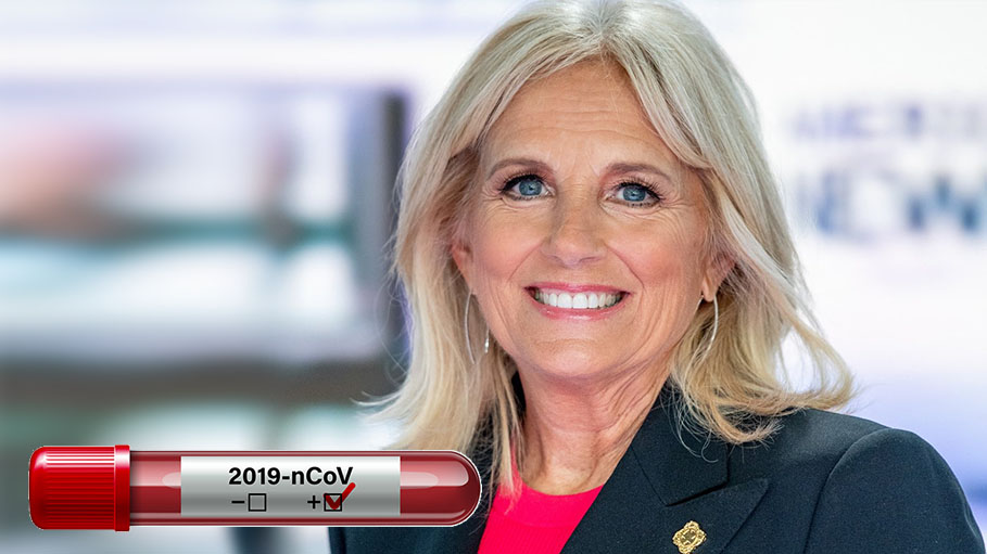 US's First Lady Jill Biden Tests Positive for Covid-19