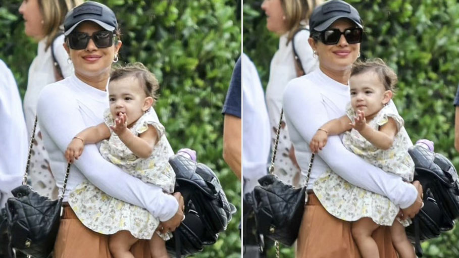 Netizens Are Loving Priyanka and Daughter Malti Marie’s Lunch Date Pictures