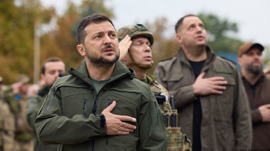 Ukraine's Zelensky Involved in Car Accident, Not Seriously Injured