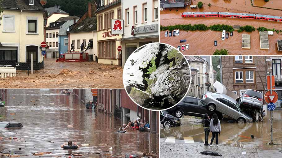 Europe Reels from Worst Floods in Years as Death Count Crosses 120