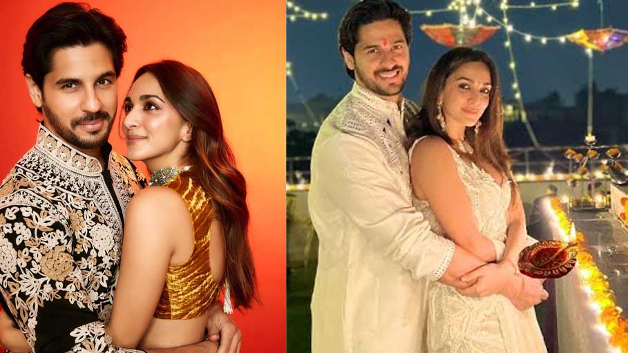 Kiara Advani And Sidharth Malhotra Treat Their Fans with Vibrant Diwali Photographs