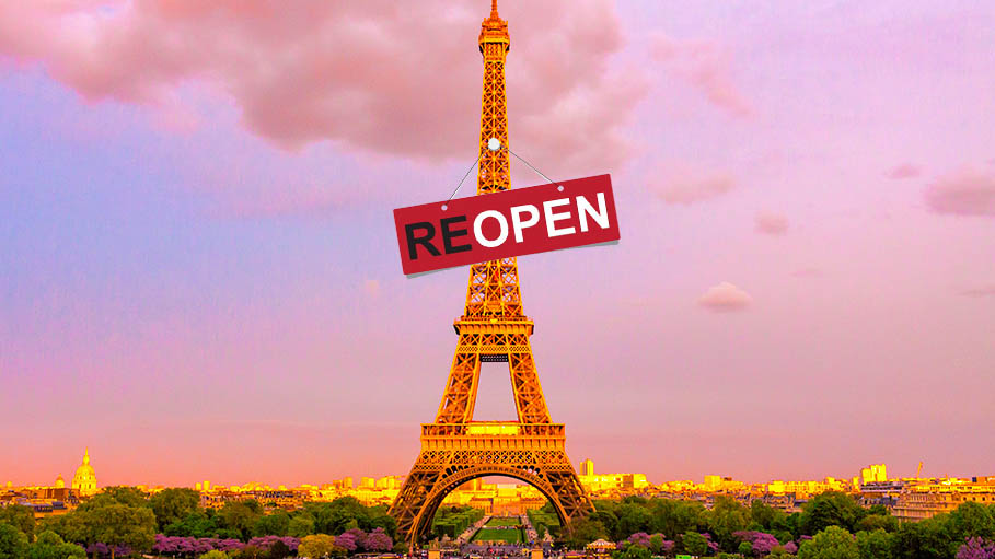 Eiffel Tower to Reopen after Longest 9-Month Closure Due to Covid