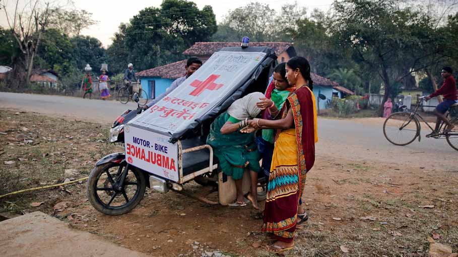 Bike Ambulances Launched for Remote Areas of Odisha's Kalahandi
