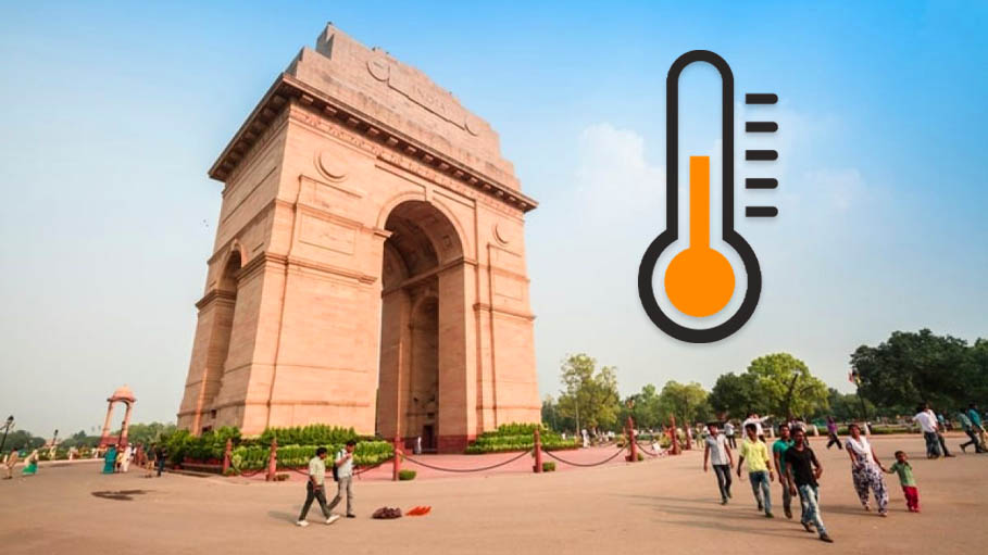 Delhi Records Minimum Temperature of 23.9 degrees, Moderate Air Quality