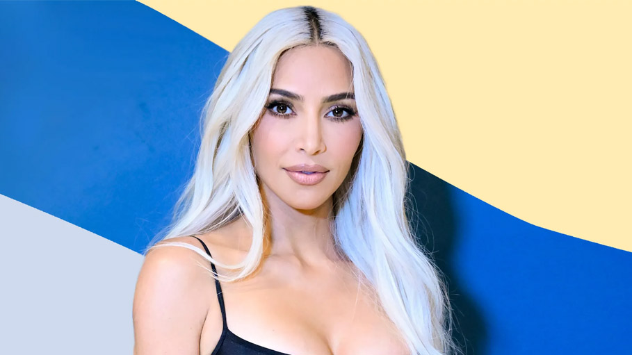 Kim Kardashian's Black Stringy Top and Ripped Jeans Scream Vacation Vibes