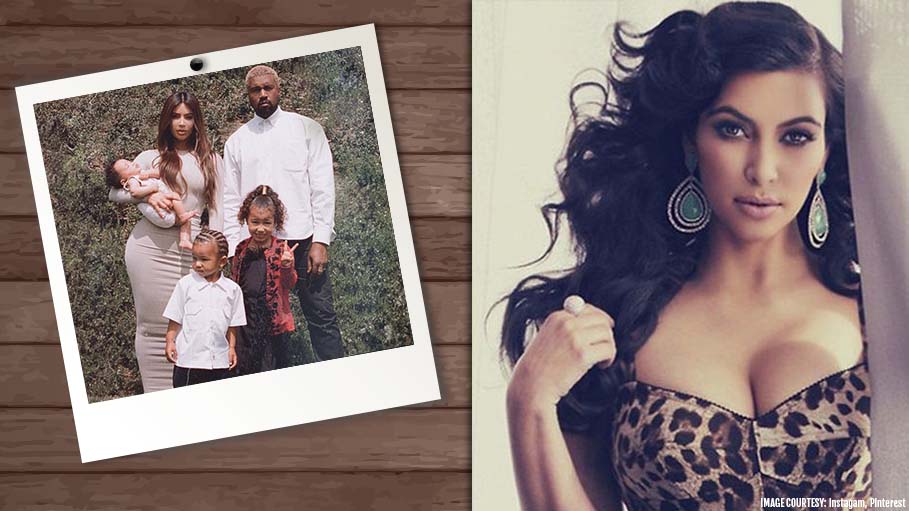 Kim Kardashian and Her Family of Five on Instagram for the First Time Ever