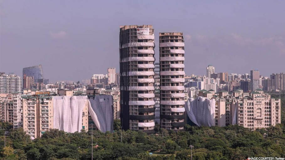 'Supertech' Claims It lost ₹ 500 Crore in Demolition of Noida Twin Towers