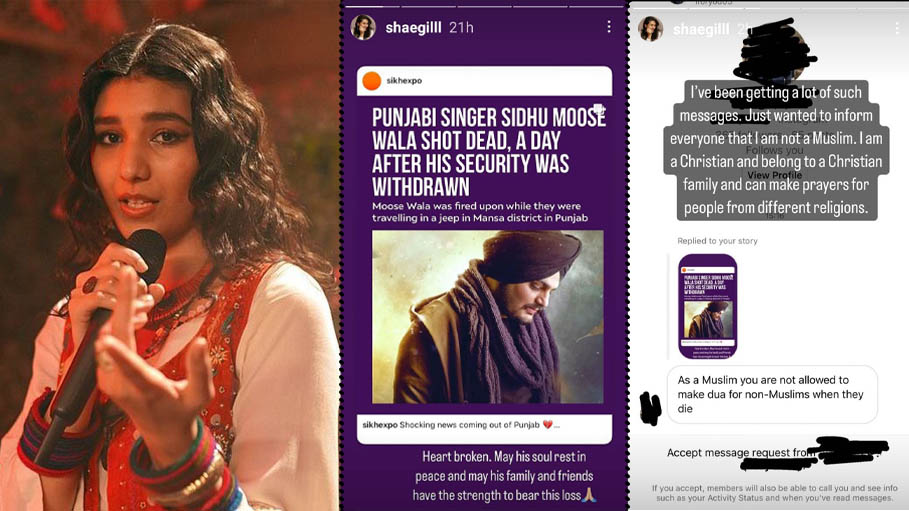Trolled for Post on Sidhu Moose Wala, Singer Shae Gill Hits Back