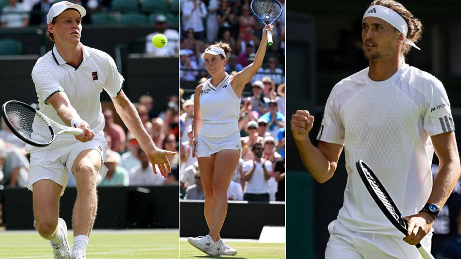 Sinner and Zverev into Semis, Gauff Rallies, Noskova and Fery Shine: Wimbledon Quarterfinals