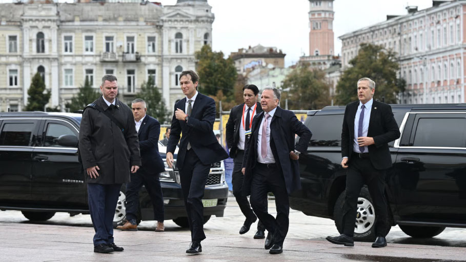 Trump's Envoys Travel By Train To Kyiv Amid Russia-Ukraine Ceasefire