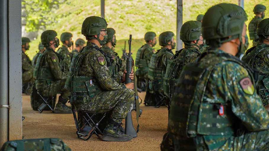 Inspired by Ukraine War, Taiwan Citizens Study Urban Warfare