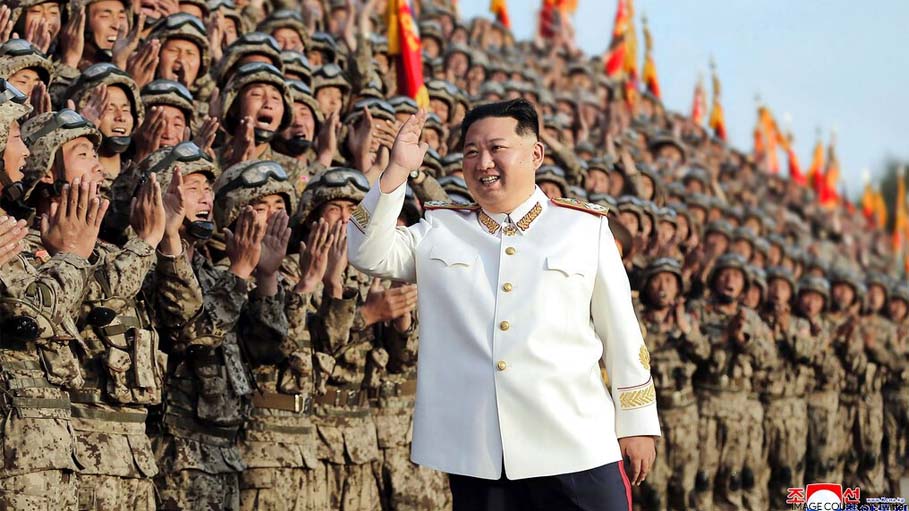 Kim Jong Un Calls for Stronger Military as Nuclear Test Work Underway