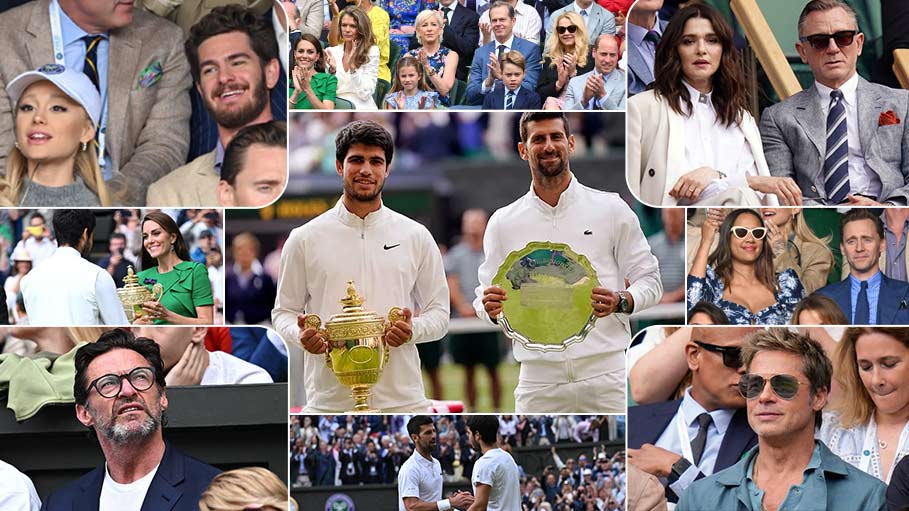 These Popular Celebrities Were Spotted at The Wimbledon Men’s Singles Finals
