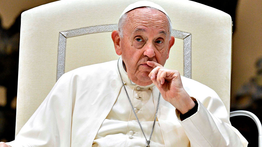 Pope Francis Absent from Weekly Audience, Citing Cold Symptoms