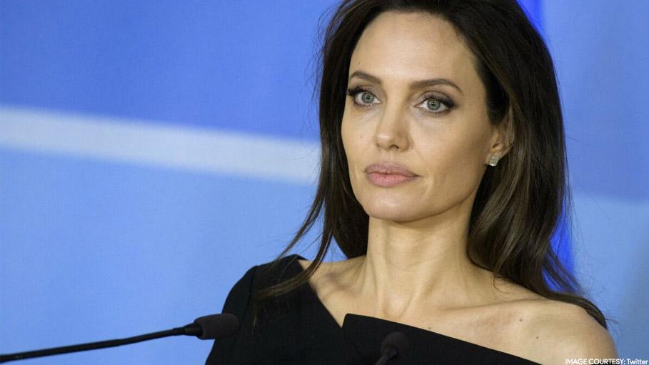 Film Star Angelina Jolie, at US Capitol, Presses for Domestic Violence Law