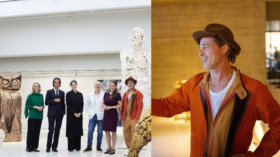 Brad Pitt Debuts as a Sculptor in Finland’s Art Exhibition
