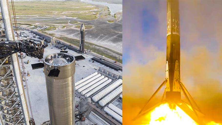 Rocket Booster Bursts into Flames at SpaceX Plant During Test Run