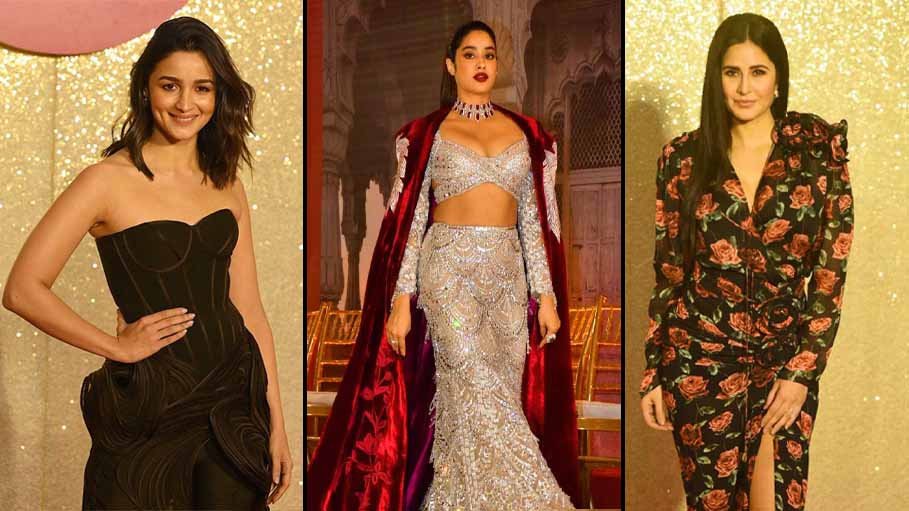 Alia Bhatt, Katrina Kaif, and Janhvi Kapoor Turned Heads at Jio World Plaza Launch