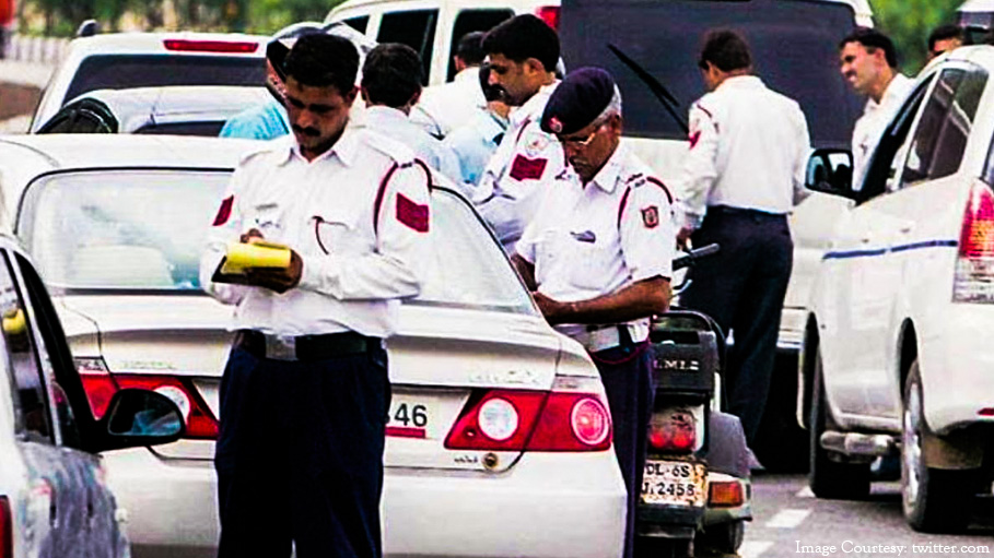 During 'Odd-Even' Days, Delhi Police Collected over Rs 75 lakh