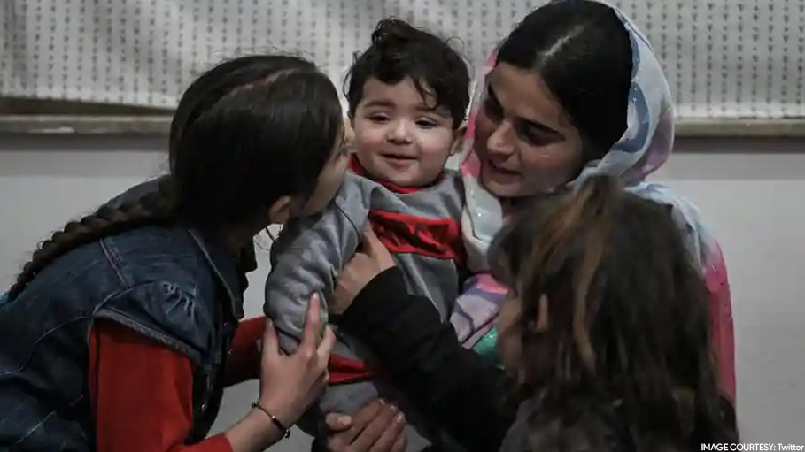 Baby Lost During Taliban Takeover in Kabul Airport Reunites with Parents