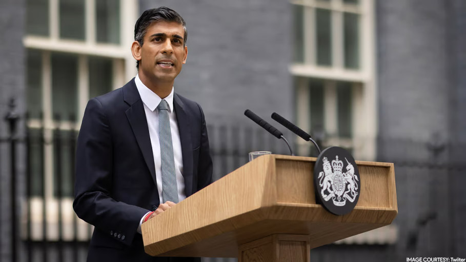 UK PM Rishi Sunak Hails Ukraine's Courage on Anniversary of Russian Invasion