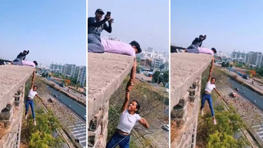 Stunt by Youngsters for IG Reel Shock Netizens; Video Attracts Criticism