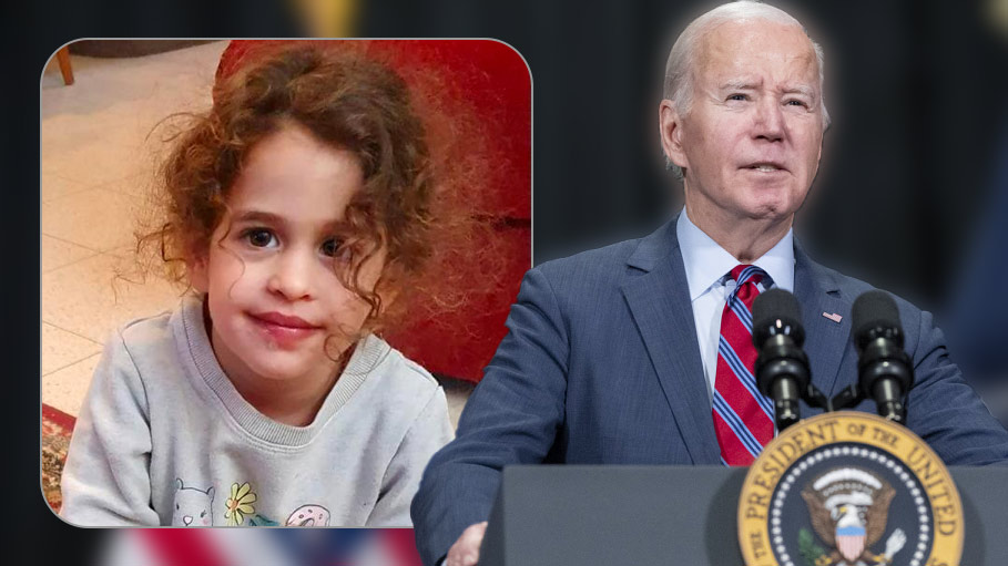 President Biden Reacts to The Freedom of 4-Year-Old US Girl, Survivor of Hamas Captivity