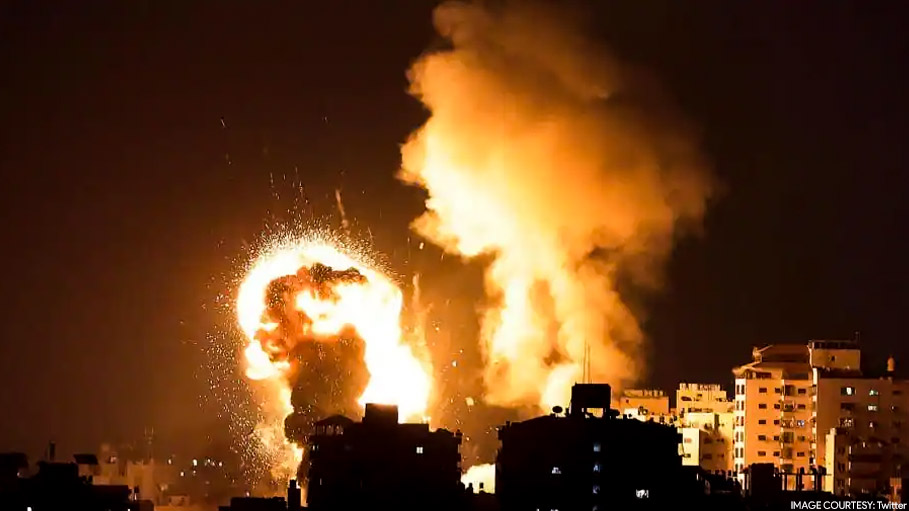 Israel Strikes Gaza in Response to Rocket Attack