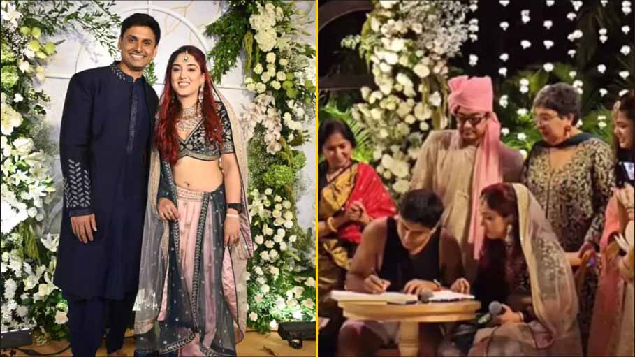 Ira Khan And Nupur Shikhare Made A Happy Couple as They Tied The Knot in Mumbai