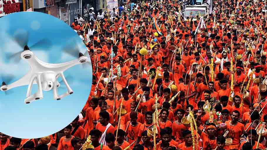 Uttarakhand To Use Drones, CCTVs To Facilitate Kanwar Yatra