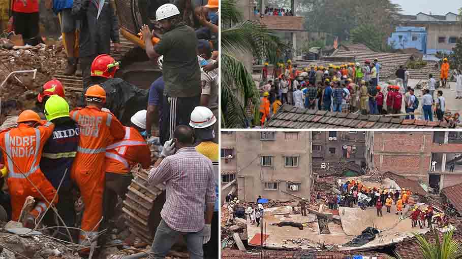 Tragedy Strikes Kolkata as Illegal Building Collapse Claims Lives: Rescue Efforts Intensify