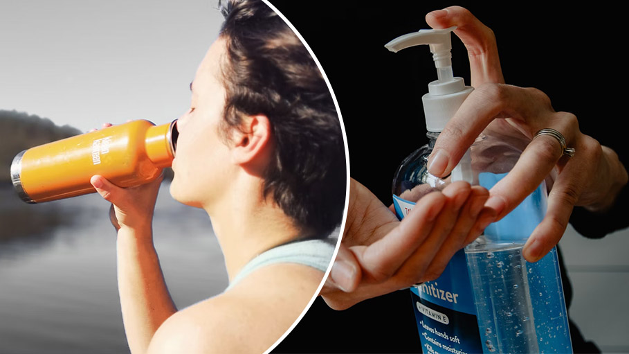 School Athletes Given Sanitiser To Drink In Japan