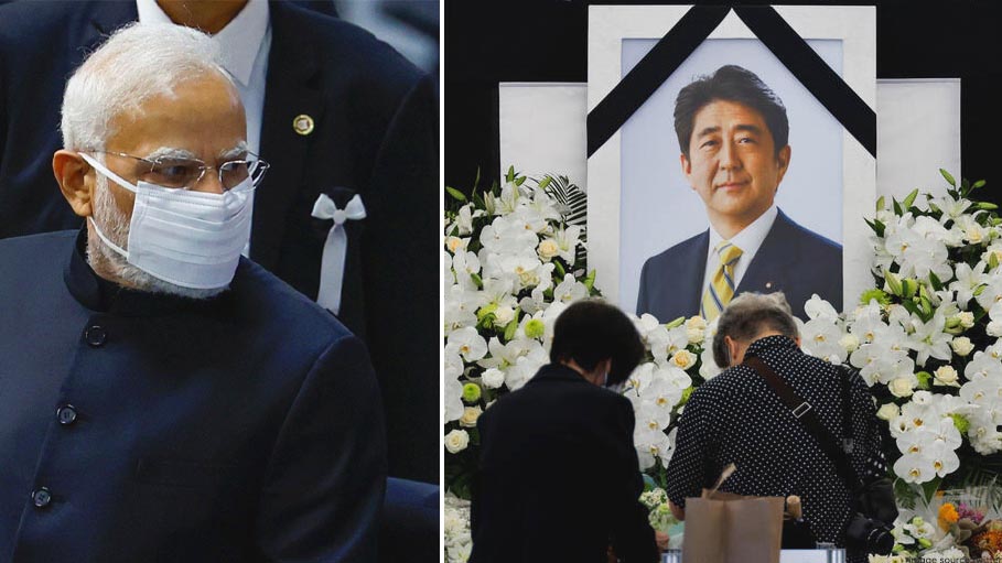 Prime Minister Modi in Japan to Attend Shinzo Abe's State Funeral