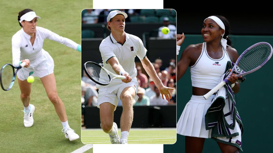 Sinner and Zverev Reach Semis, Gauff Rallies, Noskova and Fery Shine: Wimbledon Quarter-Finals Roundup