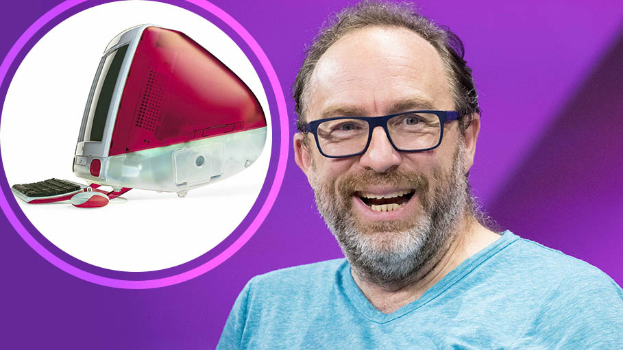 Auction: Wikipedia Founder's 'Strawberry iMac', Used 20 Years Ago