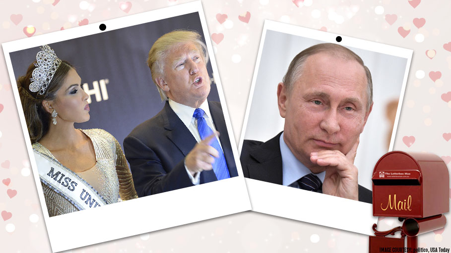 Trump’s Personal Letter to Putin Inviting Him for Miss Universe Pageant? To Russia with ‘Love’!