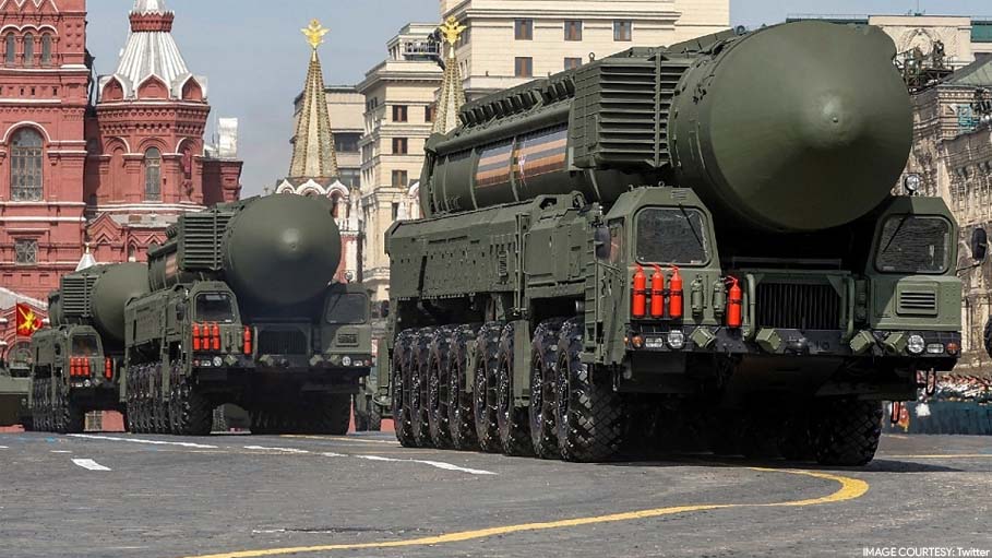 Russia Holds Nuclear Forces Drill amid War