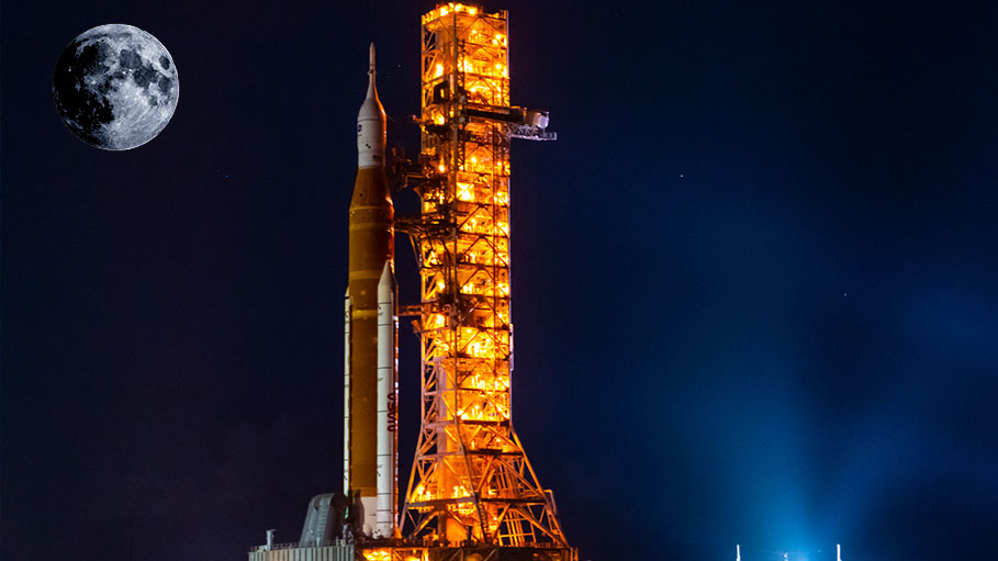 NASA Moon Rocket Launch Delayed Due to Tropical Weather