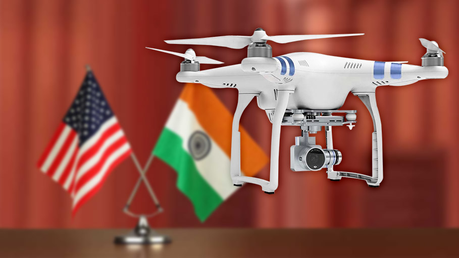 With Eye on China, India to Develop Drones with US