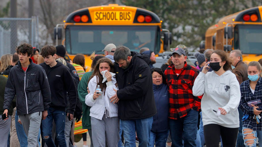 15 Year Old Student Shoots 3 and Injures 8 in Michigan School