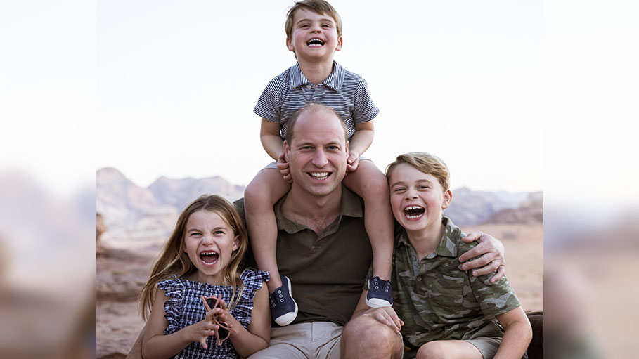 Father's Day, The Royal Way: Prince William's Pic with His Kids