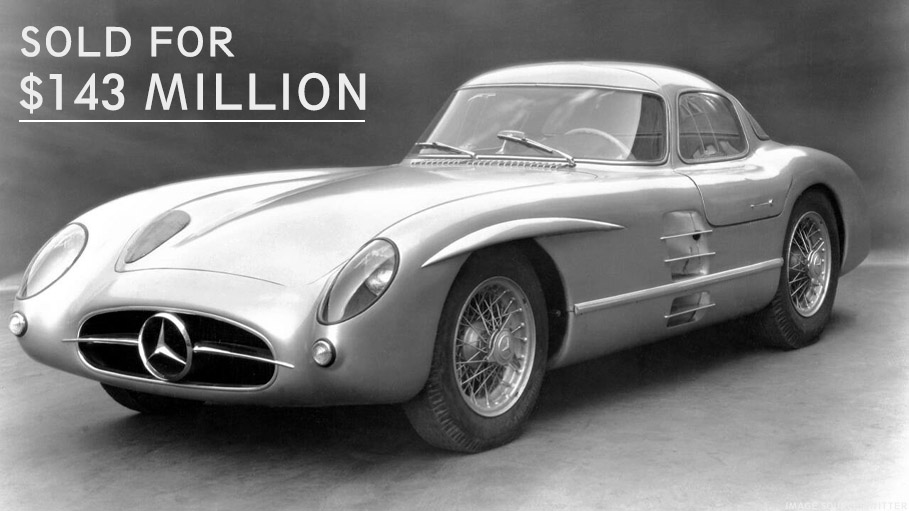 1955 Mercedes-Benz Auctioned for $143 Million, Making It World's Most Expensive Car