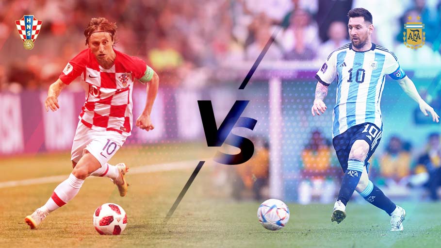 Argentina & Lionel Messi in Qatar World Cup Showdown with Luka Modric's Croatia