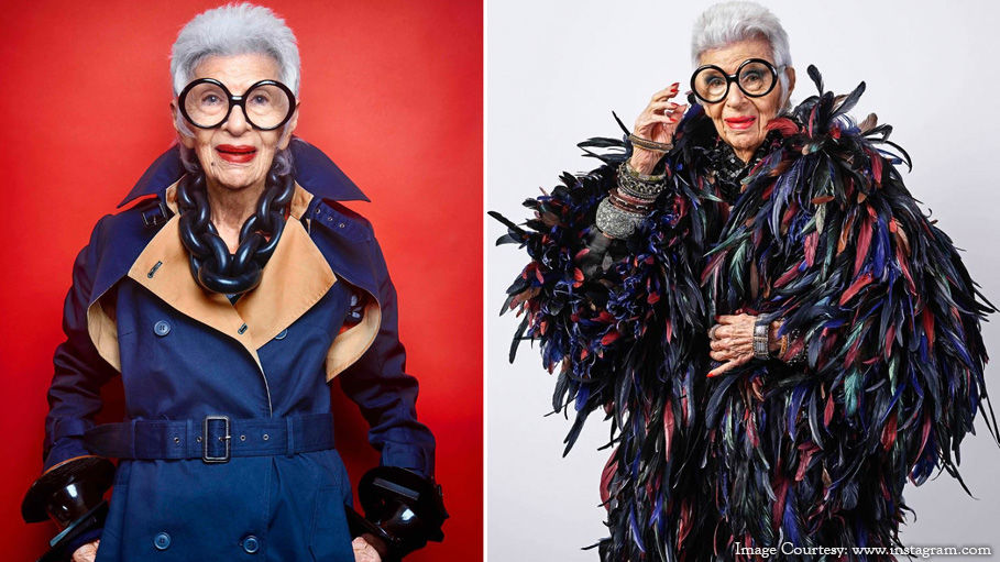 Style Icon Iris Apfel Signs up with Top Modelling Agency IMG at Age 97