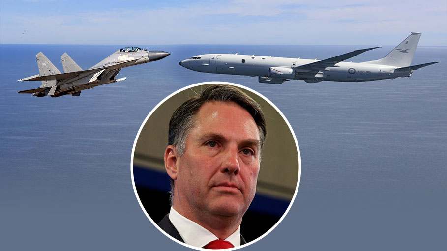 Australia: "Dangerous" Interception over South China Sea