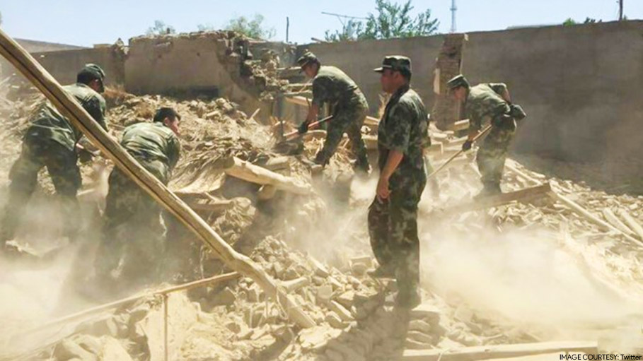 6.0 Magnitude Earthquake Strikes China's Xinjiang