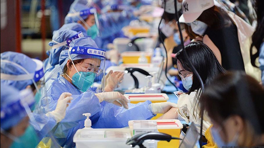 With over 30,000 Cases, China's Daily Covid Tally Hits Record High