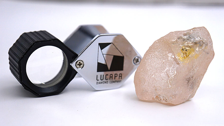 Largest in 300 Years Rare Pink Diamond Found in Angola
