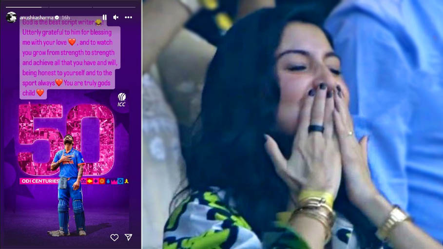 Netizens Are Amused with Anushka’s Heartwarming Gestures after Virat’s Historical Win