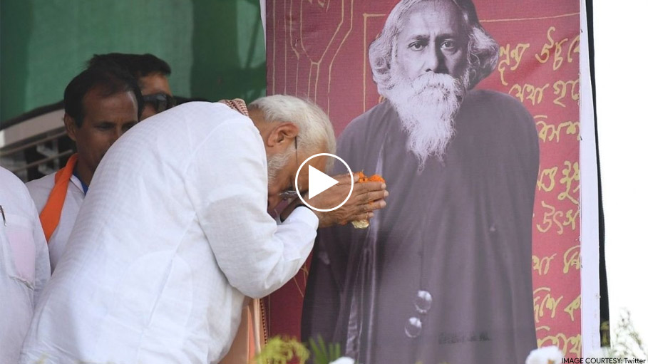 On Birth Anniversary, PM Pays Tribute to Rabindranath Tagore